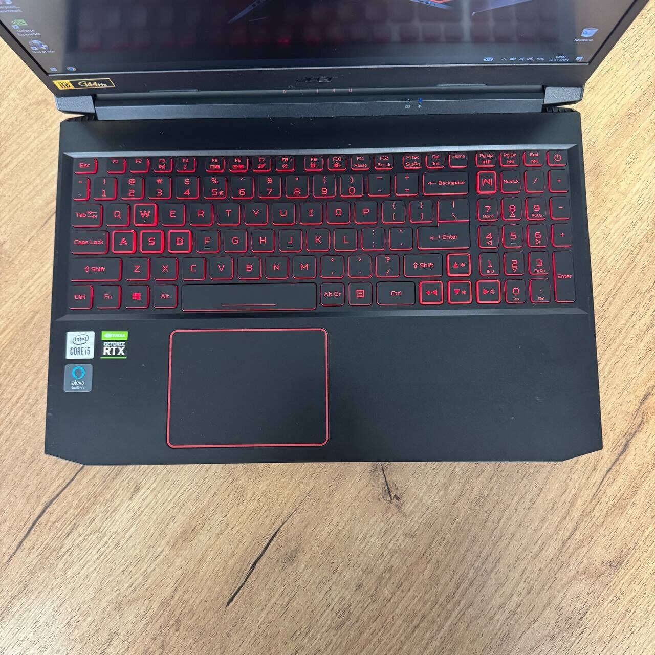 Ігровий ноутбук Б-клас Acer Nitro 5 AN515-55 / 15.6" (1920x1080) IPS / Intel Core i5-10300H (4 (8) ядра по 2.5 - 4.5 GHz) / 16 GB DDR4 / 256 GB SSD / nVidia GeForce RTX 3050, 4 GB GDDR6, 128-bit / WebCam - Зображення 7