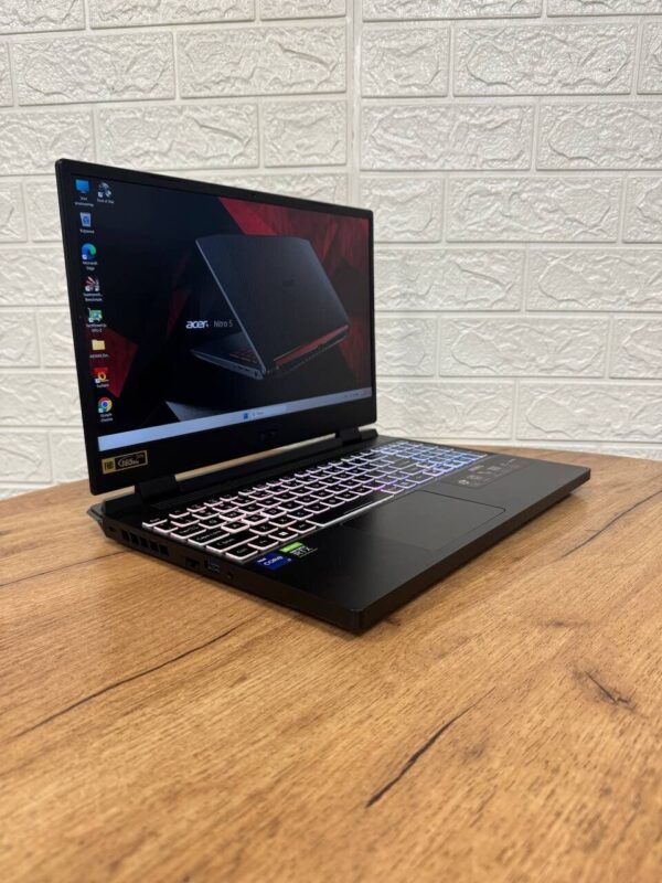 Ігровий ноутбук Б-клас Acer Nitro 5 AN515-58 / 15.6" (1920x1080) IPS / Intel Core i7-12700H (14 (20) ядер по 3.5 - 4.7 GHz) / 16 GB DDR4 / 1000 GB SSD / nVidia GeForce RTX 3070, 8 GB GDDR6, 256-bit / WebCam - Зображення 4