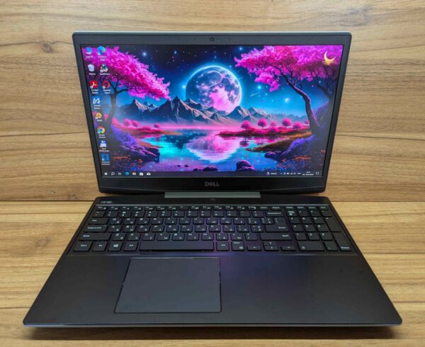Ігровий ноутбук Б-клас Dell G5 5505 / 15.6" (1920x1080) IPS / AMD Ryzen 7 4800H (8 (16) ядер по 2.9 - 4.2 GHz) / 16 GB DDR4 / 512 GB SSD / AMD Radeon RX 5600M, 6 GB GDDR6, 192-bit / WebCam / HDMI / Windows 10 - Зображення 2