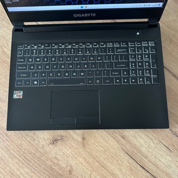 Ігровий ноутбук Б-клас Gigabyte A5 K1 / 15.6" (1920x1080) IPS / AMD Ryzen 7 5800H (8 (16) ядер 3.2 - 4.4 GHz) / 16 GB DDR4 / 1000 GB SSD / nVidia GeForce RTX 3060, 6 GB GDDR6, 192-bit / WebCam - Зображення 7