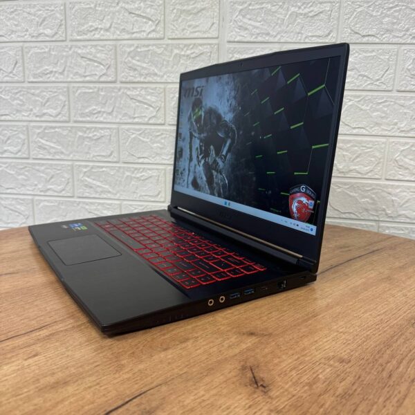 Ігровий ноутбук Б-клас MSI GF63 Thin 11UC / 15.6" (1920x1080) IPS / Intel Core i5-11400H (6 (12) ядер по 2.7 - 4.5 GHz) / 16 GB DDR4 / 512 GB SSD / nVidia GeForce RTX 3050, 4 GB GDDR6, 128-bit / WebCam - Зображення 5