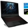 Ігровий ноутбук Б-клас MSI GV15 Thin 11SCV / 15.6" (1920x1080) IPS / Intel Core i5-11400H (6 (12) ядер по 2.7 - 4.5 GHz) / 8 GB DDR4 / 256 GB SSD / nVidia GeForce GTX 1650 Max-Q, 4 GB GDDR6, 128-bit / WebCam