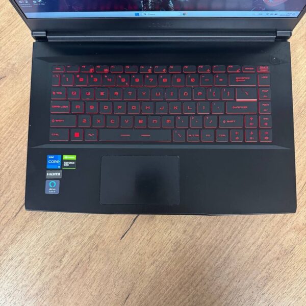 Ігровий ноутбук Б-клас MSI GV15 Thin 11SCV / 15.6" (1920x1080) IPS / Intel Core i5-11400H (6 (12) ядер по 2.7 - 4.5 GHz) / 8 GB DDR4 / 256 GB SSD / nVidia GeForce GTX 1650 Max-Q, 4 GB GDDR6, 128-bit / WebCam - Зображення 7