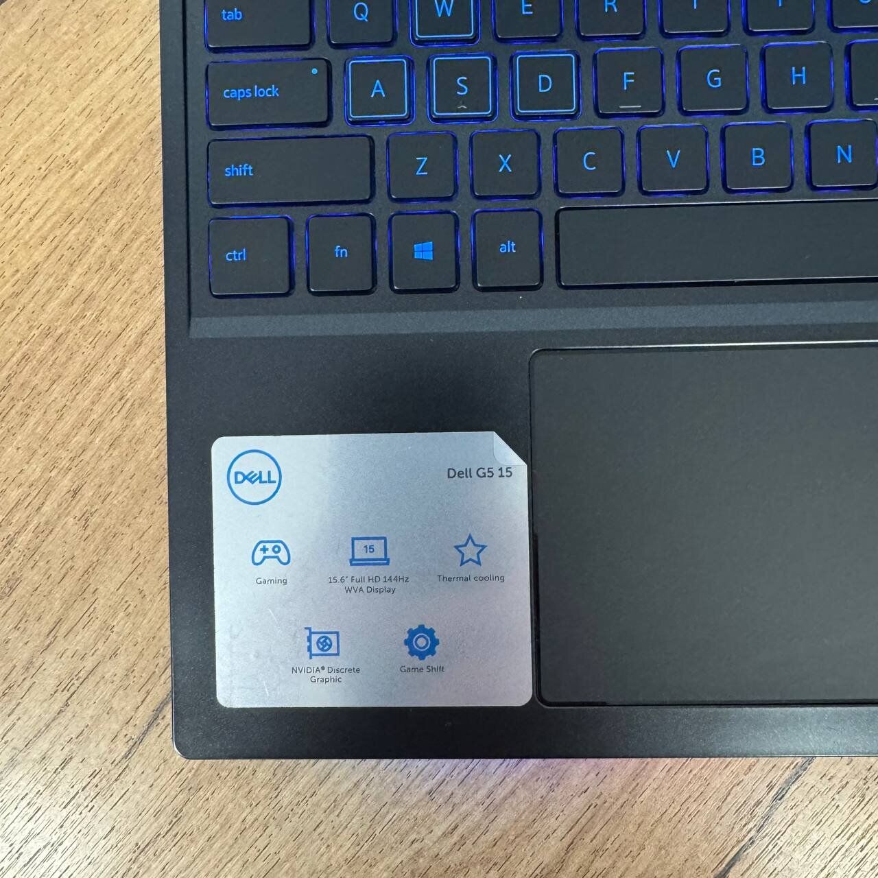 Ігровий ноутбук Dell G5 5500 / 15.6" (1920x1080) IPS / Intel Core i7-10750H (6 (12) ядер по 2.6 - 5.0 GHz) / 16 GB DDR4 / 512 GB SSD / nVidia GeForce RTX 2060, 6 GB GDDR6, 192-bit / WebCam - Зображення 8