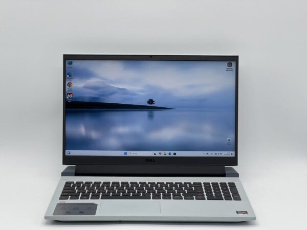 Ігровий ноутбук Dell Inspiron G15 5515 / 15.6" (1920x1080) IPS / AMD Ryzen 5 5600H (6 (12) ядер по 3.3 - 4.2 GHz) / 16 GB DDR4 / 480 GB SSD / nVidia GeForce RTX 3050, 4 GB GDDR6, 128-bit / WebCam - Зображення 2