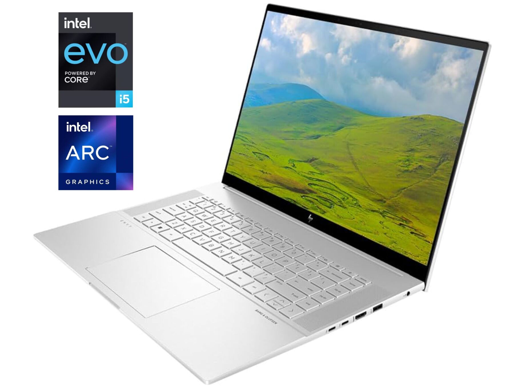 Ігровий ноутбук HP Envy 16t-h000 / 16" (2560x1600) IPS / Intel Core i5-12500H (12 (16) ядер по 3.3 - 4.5 GHz) / 16 GB DDR5 / 512 GB SSD / Intel Arc A370M, 4 GB GDDR6, 64-bit / WebCam