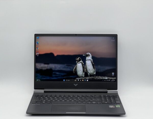 Ігровий ноутбук HP Victus 15-fb0028nr / 15.6" (1920x1080) IPS / AMD Ryzen 7 5800H (8 (16) ядер по 3.2 - 4.4 GHz) / 16 GB DDR4 / 480 GB SSD / nVidia GeForce RTX 3050 Ti, 4 GB GDDR6, 128-bit / WebCam - Зображення 2