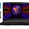 Ігровий ноутбук MSI GF63 12VF / 15.6" (1920x1080) IPS / Intel Core i7-12650H (10 (16) ядер по 3.5 - 4.7 GHz) / 16 GB DDR4 / 512 GB SSD / nVidia GeForce RTX 4060, 8 GB GDDR6, 128-bit / WebCam / Windows 11