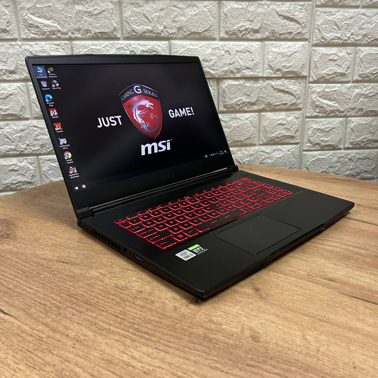 Ігровий ноутбук MSI GF65 Thin 10UE / 15.6" (1920x1080) IPS / Intel Core i5-10500H (6 (12) ядер по 2.5 - 4.5 GHz) / 16 GB DDR4 / 512 GB SSD / nVidia GeForce RTX 3060, 6 GB GDDR6, 192-bit / WebCam - Зображення 4