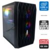 Ігровй ПК 1stPlayer Ariya AY7 Tower / Intel Core i5-9400 (6 ядер по 2.9 - 4.1 GHz) / 16 GB DDR4 / 480 GB SSD + 512 GB SSD M.2 / AMD Radeon RX 590, 8 GB GDDR5, 256-bit / 500W + Кабелі DVI та живлення