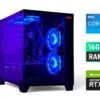 Ігровий ПК Gaming PC Tower / Intel Core i5-11400F (6 (12) ядер по 2.6 - 4.4 GHz) / 16 GB DDR4 / 500 GB SSD / nVidia GeForce RTX 2060 Super, 8 GB GDDR6, 256-bit