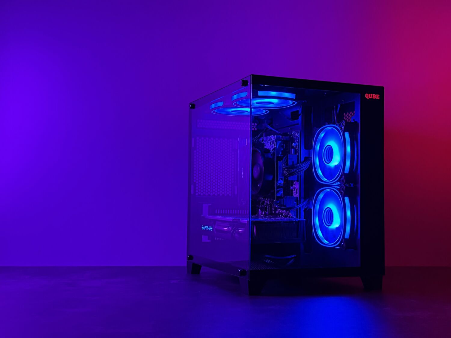 Ігровий ПК Gaming PC Tower / Intel Core i5-11400F (6 (12) ядер по 2.6 - 4.4 GHz) / 32 GB DDR4 / 500 GB SSD / nVidia GeForce RTX 2060 Super, 8 GB GDDR6, 256-bit - Зображення 2