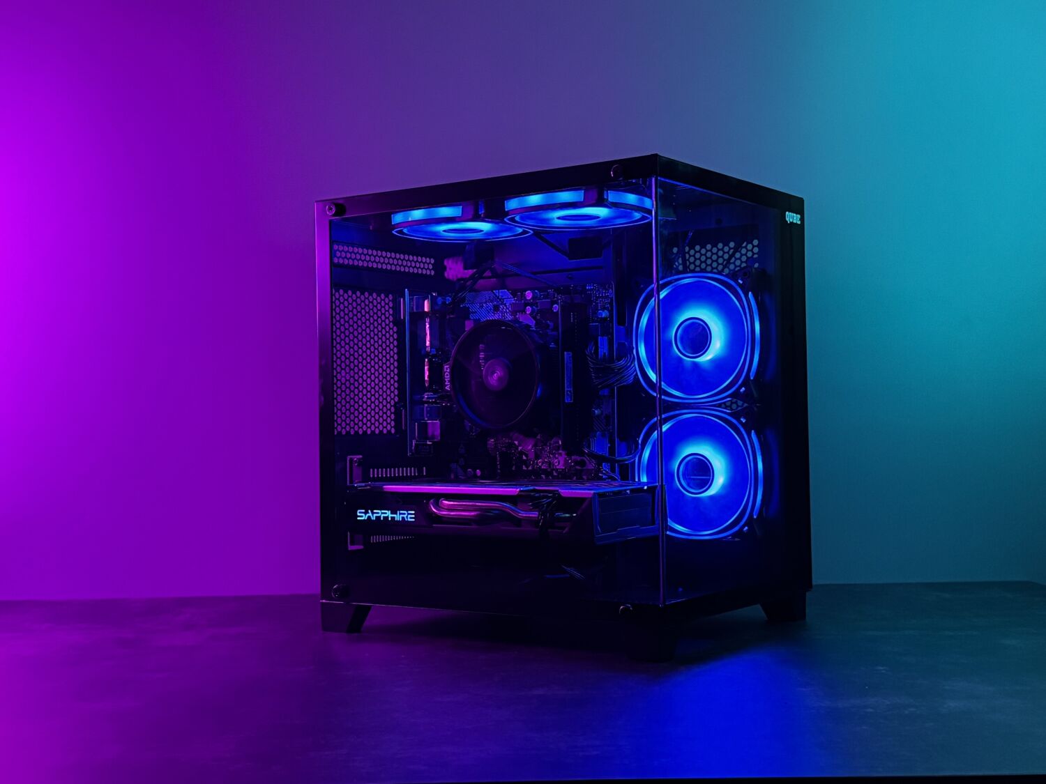 Ігровий ПК Gaming PC Tower / Intel Core i9-9900K (8 (16) ядер по 3.6 - 5.0 GHz) / 16 GB DDR4 / 500 GB SSD / nVidia GeForce GTX 1060, 6 GB GDDR5, 192-bit - Зображення 3