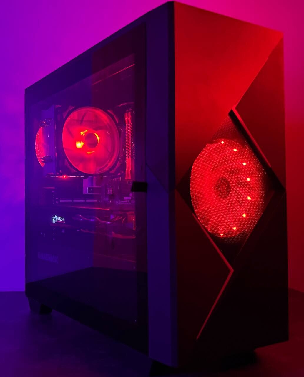 Ігровий ПК Tower / AMD Ryzen 5 5500 (6 (12) ядер по 3.6 - 4.2 GHz) / 16 GB DDR4 / 500 GB SSD / nVidia GeForce GTX 1070, 8 GB GDDR5, 256-bit - Зображення 2