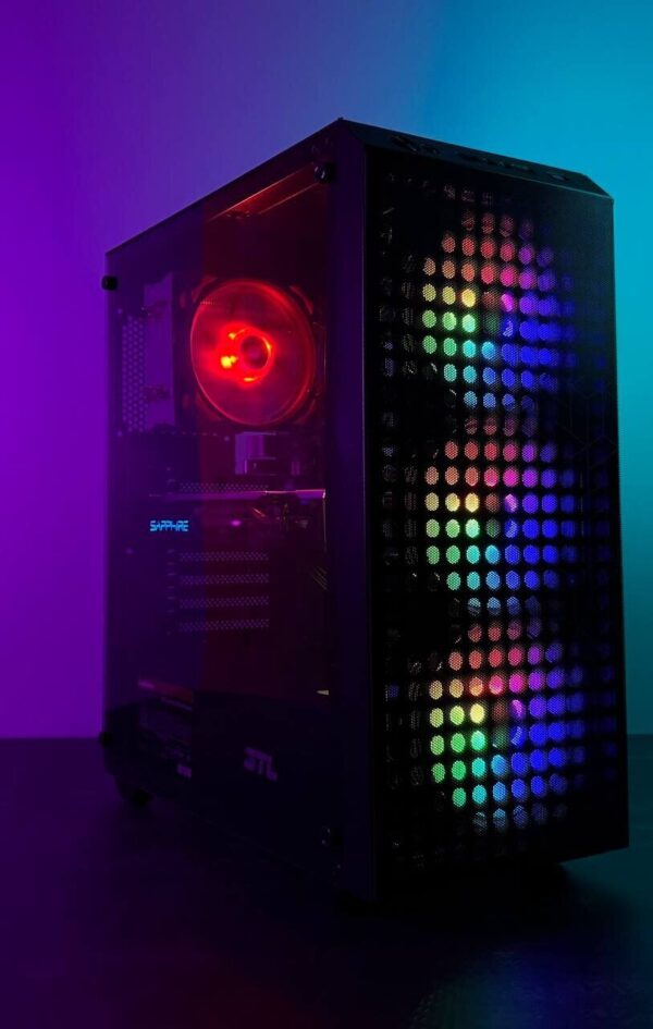 Ігровий ПК Tower / AMD Ryzen 5 5500 (6 (12) ядер по 3.6 - 4.2 GHz) / 16 GB DDR4 / 500 GB SSD / nVidia GeForce GTX 1070, 8 GB GDDR5, 256-bit - Зображення 6