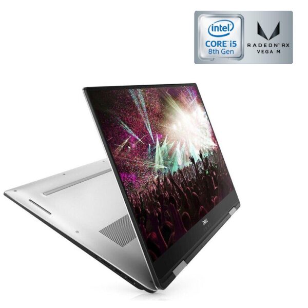 Ігровий ультрабук-трансформер Dell XPS 15 9575 / 15.6" (1920x1080) IPS Touch / Intel Core i5-8305G (4 (8) ядра по 2.8 - 3.8 GHz) / 8 GB DDR4 / 480 GB SSD / AMD Radeon RX Vega M GL, 4 GB HBM2, 1024-bit / WebCam + Бездротова мишка