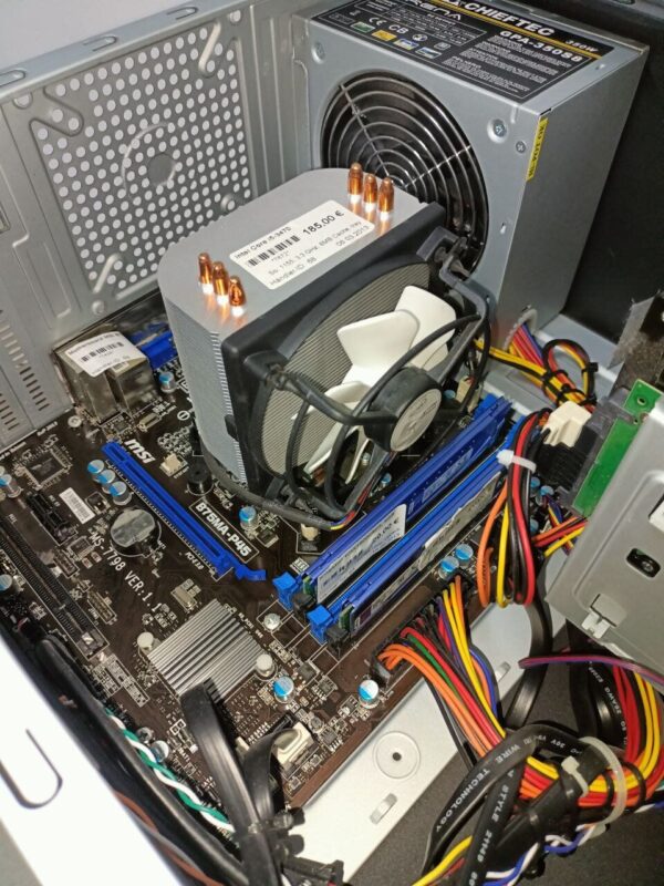 Комп'ютер Б-клас 2E Rational 1305 Tower / Intel Core i5-3470 (4 ядра по 3.2 - 3.6 GHz) / 8 GB DDR3 / 500 GB HDD / Intel HD Graphics 2500 / DVD-ROM / 350W / VGA - Зображення 6