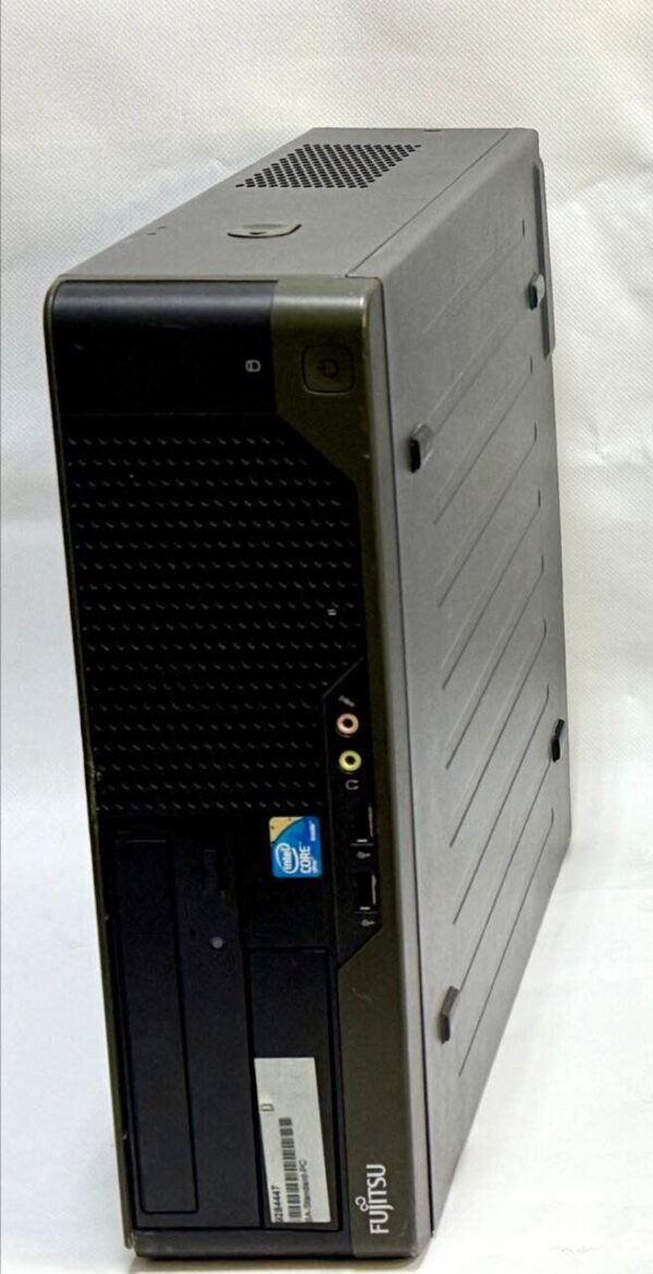 Комп'ютер Б-клас Fujitsu Esprimo E5730 E85 E-Star4 SFF / Intel Core 2 Duo E8500 (2 ядра по 3.16 GHz) / 4 GB DDR2 / 160 GB HDD / Intel HD Graphics / DVD-ROM / Windows 7 - Зображення 2