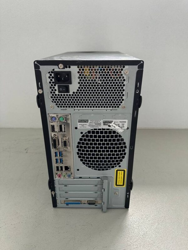 Комп'ютер Bluechip Tower / Intel Core i3-6100 (2 (4) ядра по 3.7 GHz) / 8 GB DDR3 / 240 GB SSD / Intel HD Graphics 530 / DVD-ROM / VGA - Зображення 7