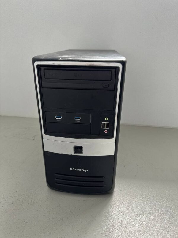 Комп'ютер Bluechip Tower / Intel Core i3-6100 (2 (4) ядра по 3.7 GHz) / 8 GB DDR3 / 240 GB SSD / Intel HD Graphics 530 / DVD-ROM / VGA - Зображення 2