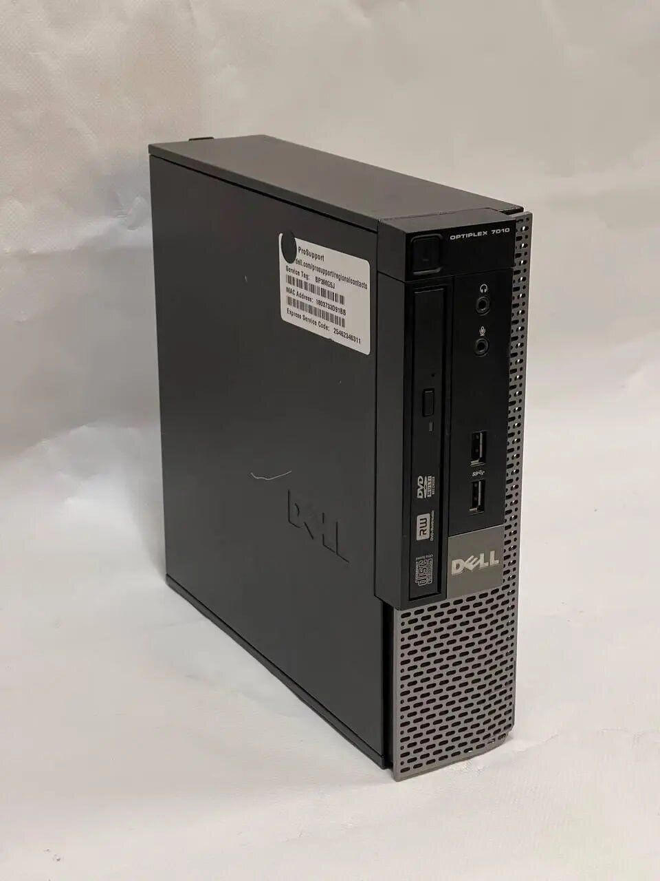 Комп'ютер Dell Optiplex 7010 SFF / Intel Core i3-3220 (2 (4) ядра по 3.3 GHz) / 8 GB DDR3 / 250 GB HDD / Intel HD Graphics 2500 / DVD-ROM - Зображення 2