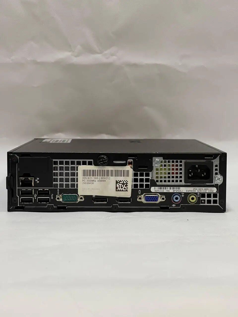 Комп'ютер Dell Optiplex 7010 SFF / Intel Core i3-3220 (2 (4) ядра по 3.3 GHz) / 8 GB DDR3 / 250 GB HDD / Intel HD Graphics 2500 / DVD-ROM - Зображення 6