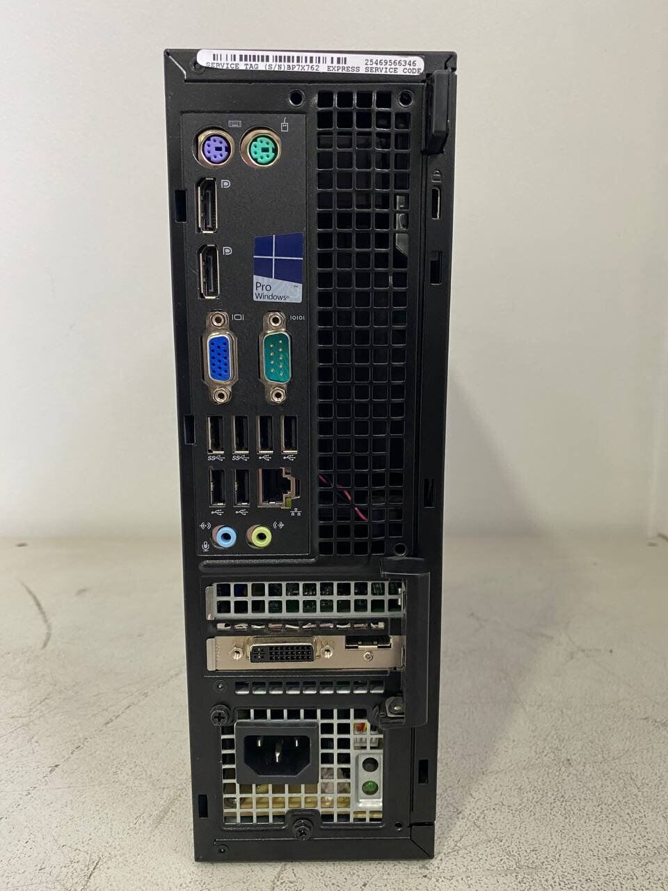 Комп'ютер Dell OptiPlex 7020 SFF / Intel Core i5-4590 (4 ядра по 3.3 - 3.7 GHz) / 8 GB DDR3 / 240 GB SSD / AMD Radeon R5 240, 1 GB GDDR3, 64-bit / DVD-ROM - Зображення 4