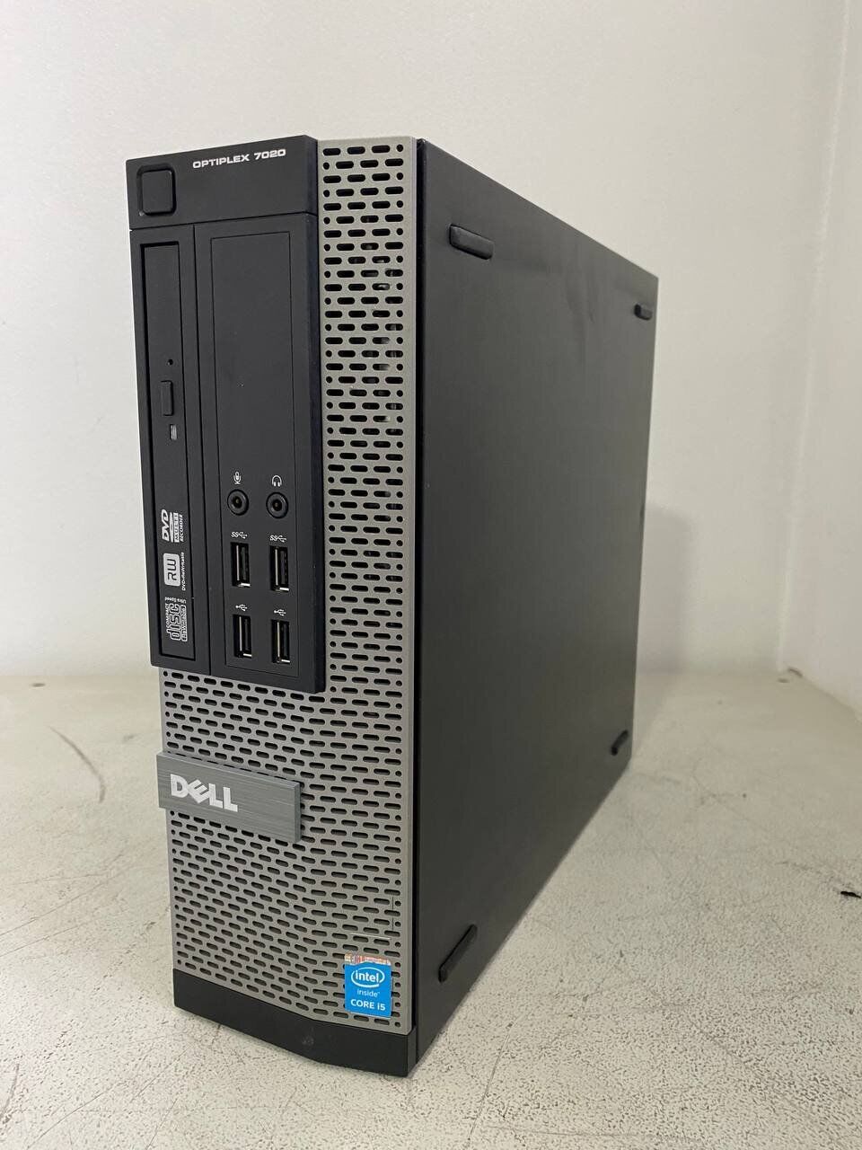 Комп'ютер Dell OptiPlex 7020 SFF / Intel Core i5-4590 (4 ядра по 3.3 - 3.7 GHz) / 8 GB DDR3 / 240 GB SSD / AMD Radeon R5 240, 1 GB GDDR3, 64-bit / DVD-ROM - Зображення 2