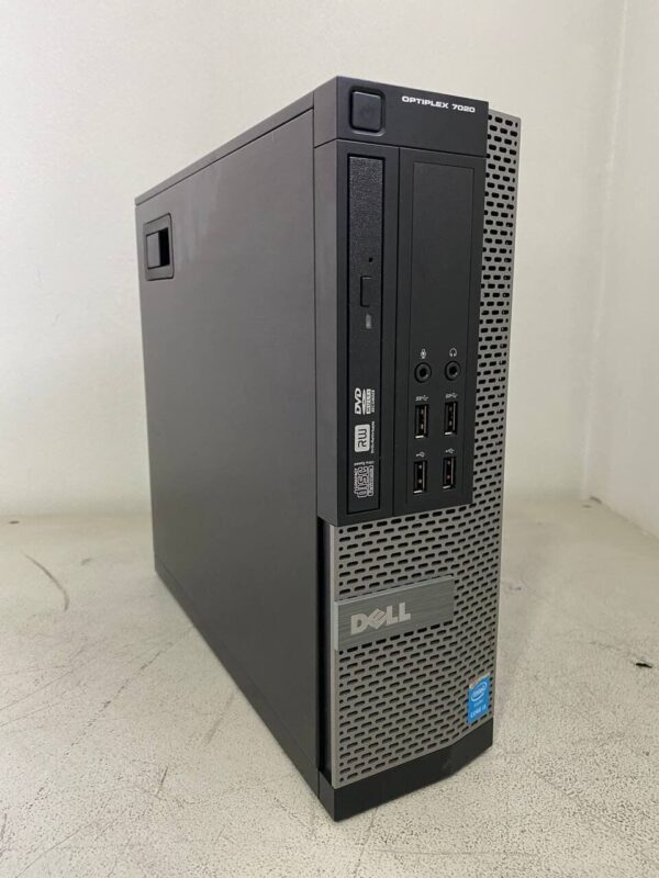 Комп'ютер Dell OptiPlex 7020 SFF / Intel Core i5-4590 (4 ядра по 3.3 - 3.7 GHz) / 8 GB DDR3 / 240 GB SSD / AMD Radeon R5 240, 1 GB GDDR3, 64-bit / DVD-ROM - Зображення 3