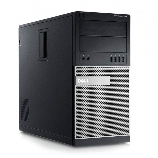 Комп'ютер Dell OptiPlex 790 Tower / Intel Core i7-2600 (4 (8) ядра по 3.4 - 3.8 GHz) / 16 GB DDR3 / 500 GB SSD / Intel HD Graphics 2000 - Зображення 2