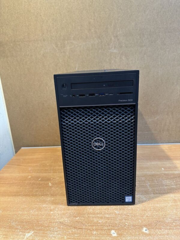 Комп'ютер Б-клас Dell Precision 3630 Tower / Intel Xeon E-2186G (6 (12) ядер по 3.8 - 4.7 GHz) / 32 GB DDR4 / 1000 GB SSD / Intel UHD Graphics P630 / 460W / DVD-ROM / DisplayPort / HDMI - Зображення 2