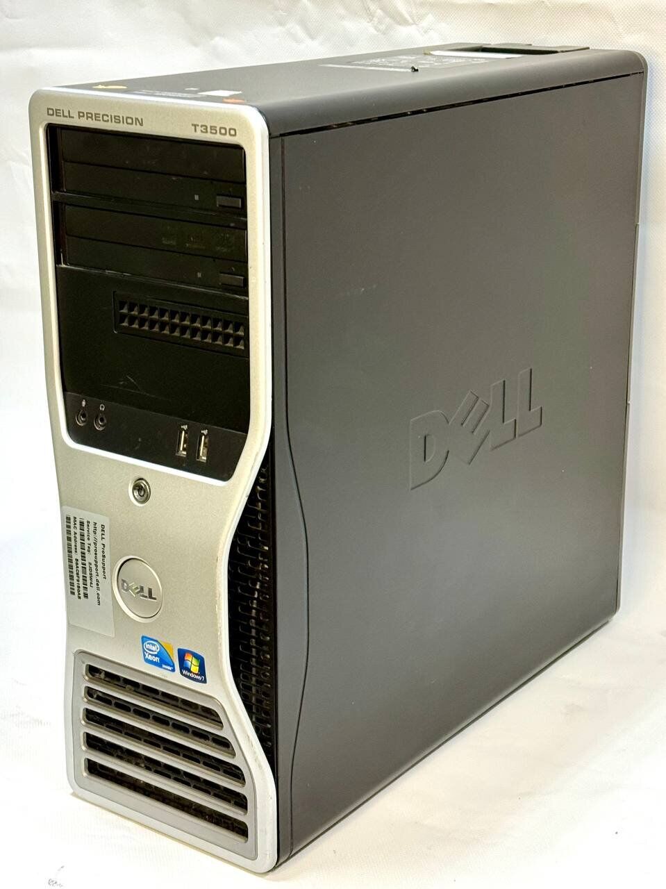 Комп'ютер Dell Precision T3500 Tower / Intel Xeon W3530 (4 (8) ядер по 2.8 - 3.06 GHz) / 12 GB DDR3 / 120 GB SSD + 500 GB HDD / nVidia Quadro FX 1800, 768 MB GDDR3, 192-bit / DVD-ROM / 525W - Зображення 4