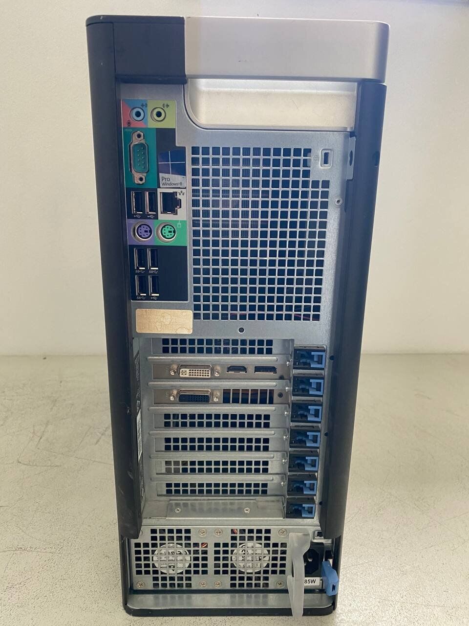 Робоча станція Б-клас Dell Precision T3610 Tower / Intel Xeon E5-2658 v2 (10 (20) ядер по 2.4 - 3.0 GHz) / 64 GB DDR3 / 240 GB SSD + 500 GB HDD / AMD Radeon R9 270X, 2 GB GDDR5, 256-bit / DVD-ROM - Зображення 6