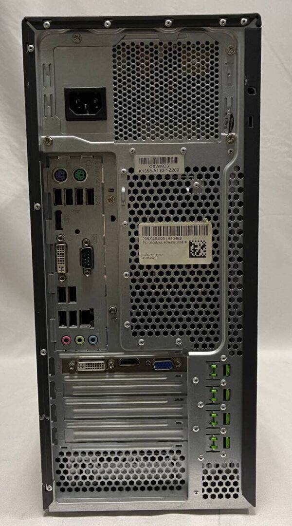 Комп'ютер Fujitsu Celsius W410 Tower / Intel Core i5-2400 (4 ядра по 3.1 - 3.4 GHz) / 8 GB DDR3 / 500 GB HDD / Intel HD Graphics 2000 / DVD-ROM / VGA - Зображення 4