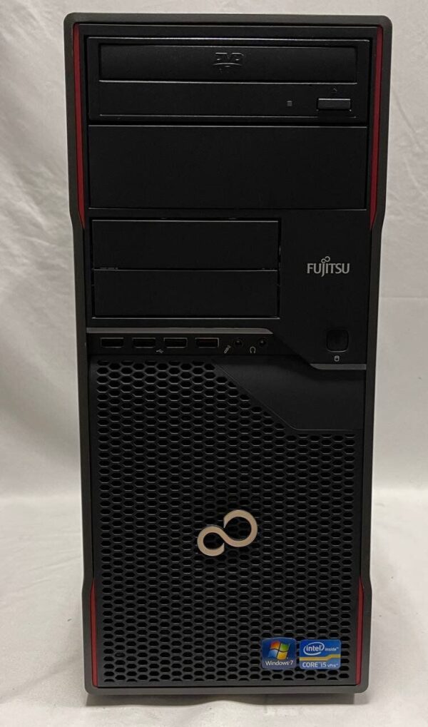 Комп'ютер Fujitsu Celsius W410 Tower / Intel Core i5-2400 (4 ядра по 3.1 - 3.4 GHz) / 8 GB DDR3 / 500 GB HDD / Intel HD Graphics 2000 / DVD-ROM / VGA - Зображення 2