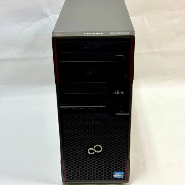 Комп'ютер Fujitsu Celsius W410 Tower / Intel Core i7-2600 (4 (8) ядра по 3.4 - 3.8 GHz) / 8 GB DDR3 / 500 GB HDD / Intel HD Graphics 2000 / DVD-ROM - Зображення 2