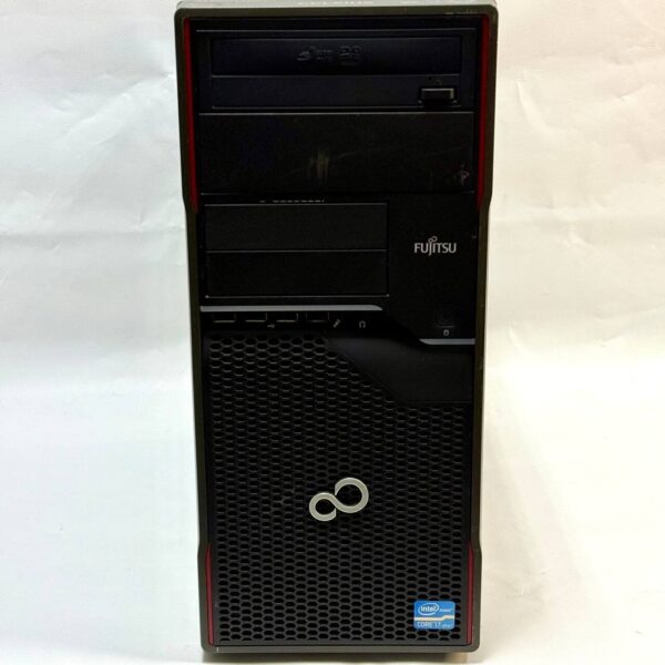 Комп'ютер Fujitsu Celsius W410 Tower / Intel Core i7-2600 (4 (8) ядра по 3.4 - 3.8 GHz) / 8 GB DDR3 / 500 GB HDD / Intel HD Graphics 2000 / DVD-ROM - Зображення 3