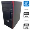 Комп'ютер Fujitsu Esprimo P558 E85 Tower / Intel Core i3-8100 (4 ядер по 3.6 GHz) / 8 GB DDR4 / 128 GB SSD + 500 GB HDD / Intel UHD Graphics 630
