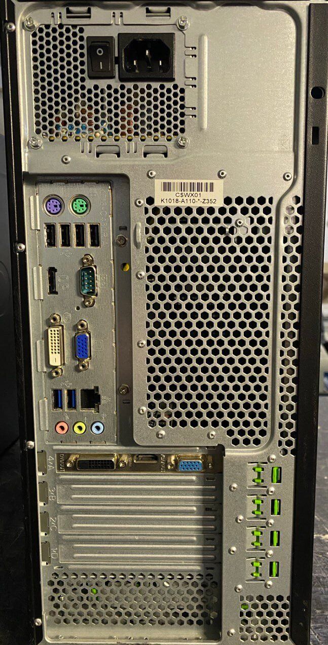 Комп'ютер Fujitsu Esprimo P720 E90 Tower / Intel Core i7-4770 (4 (8) ядра по 3.4 - 3.9 GHz) / 16 GB DDR3 / 240 GB SSD + 500 GB HDD / nVidia GeForce GT 710, 2 GB GDDR3, 64-bit - Зображення 5