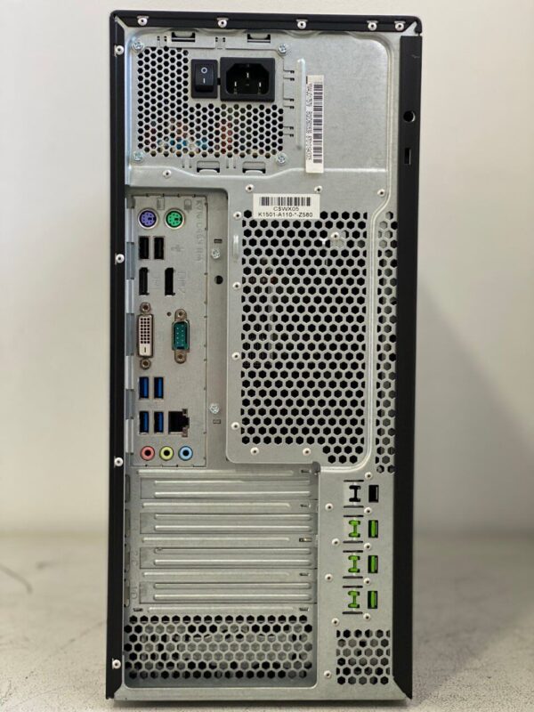 Комп'ютер Fujitsu Esprimo P756 E90 Tower / Intel Core i3-6100 (2 (4) ядра по 3.7 GHz) / 8 GB DDR4 / 128 GB SSD + 500 GB HDD / Intel HD Graphics 530 / DVD-ROM - Зображення 4
