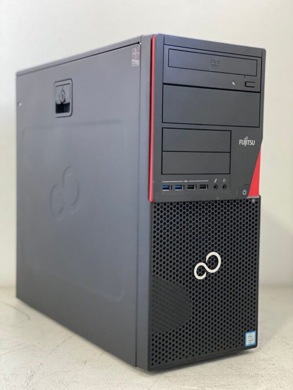 Комп'ютер Fujitsu Esprimo P756 E90 Tower / Intel Core i5-6400 (4 ядра по 2.7 - 3.3 GHz) / 8 GB DDR4 / 128 GB SSD + 500 GB HDD / Intel HD Graphics 530 / DVD-ROM - Зображення 3