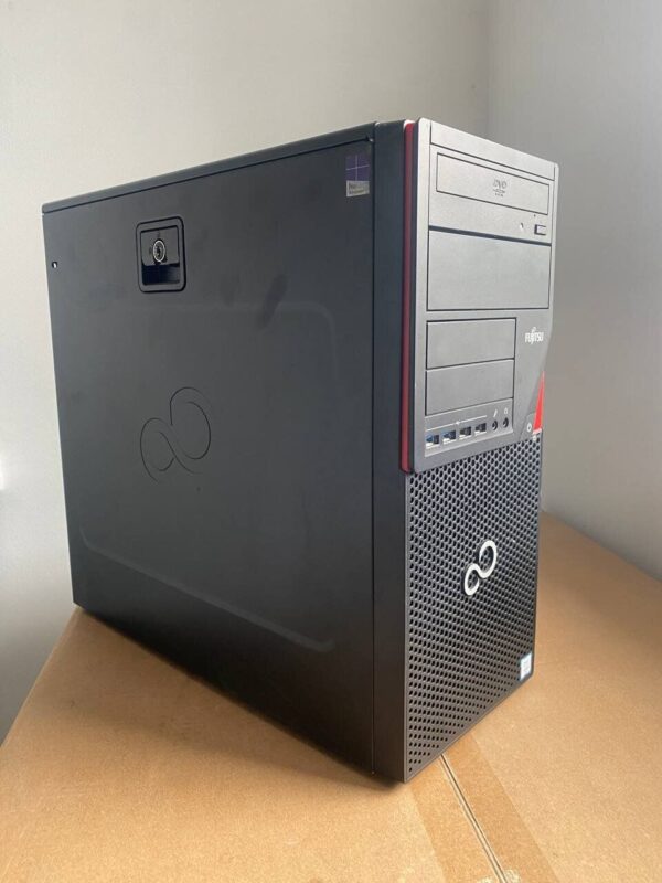 Комп'ютер Fujitsu Esprimo P756 E90 Tower / Intel Core i5-6400 (4 ядра по 2.7 - 3.3 GHz) / 8 GB DDR4 / 128 GB SSD + 500 GB HDD / nVidia GeForce GTX 750 Ti, 2 GB GDDR5, 128-bit / HDMI - Зображення 3