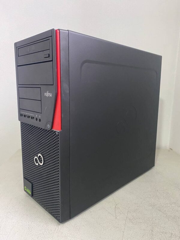 Комп'ютер Fujitsu Esprimo P920 E90 Tower / Intel Core i7-4770 (4 (8) ядра по 3.4 - 3.9 GHz) / 16 GB DDR3 / 240 GB SSD + 500 GB HDD / nVidia GeForce GT 640, 2 GB GDDR3, 128-bit - Зображення 2