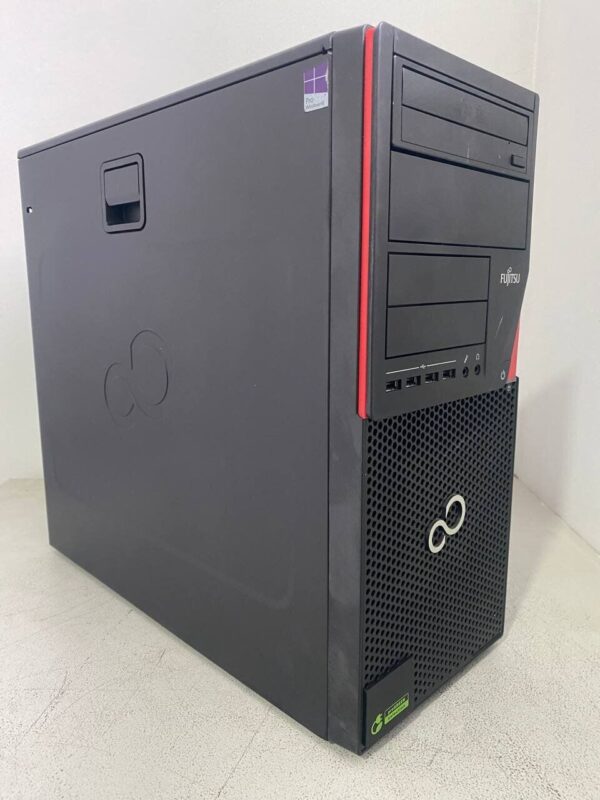 Комп'ютер Fujitsu Esprimo P920 E90 Tower / Intel Core i7-4770 (4 (8) ядра по 3.4 - 3.9 GHz) / 16 GB DDR3 / 240 GB SSD + 500 GB HDD / nVidia GeForce GT 640, 2 GB GDDR3, 128-bit - Зображення 3