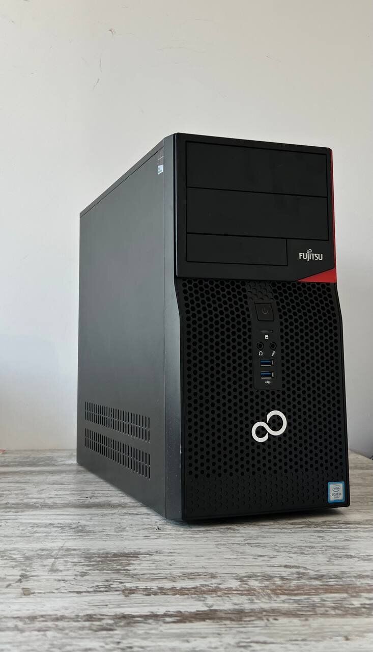 Комп'ютер Fujitsu Tower / Intel Core i3-6100 (2 (4) ядра по 3.7 GHz) / 8 GB DDR4 / 250 GB SSD / Intel HD Graphics 530 / DisplayPort - Зображення 2