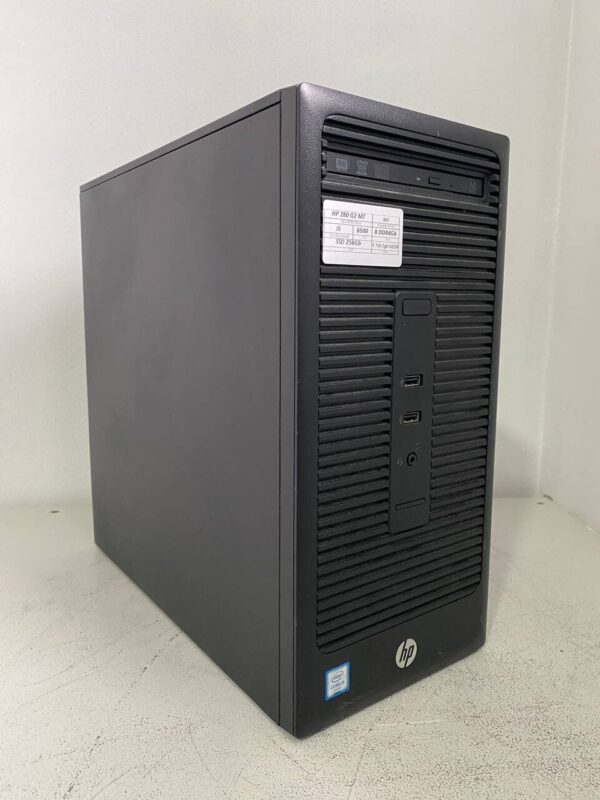 Комп'ютер HP 280 G2 Tower / Intel Core i5-6500 (4 ядра по 3.2 - 3.6 GHz) / 8 GB DDR4 / 256 GB SSD / nVidia GeForce GT 730, 2 GB GDDR5, 128-bit / DVD-ROM - Зображення 3