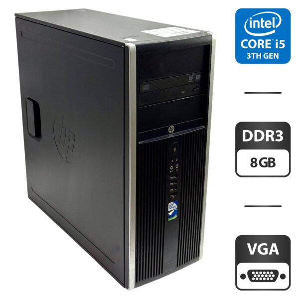 Комп'ютер HP Compaq 8300 Elite Convertible Tower / Intel Core i5-3470 (4 ядра по 3.2 - 3.6 GHz) / 8 GB DDR3 / 500 GB HDD / Intel Graphics / DVD-ROM