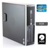 Комп'ютер HP Compaq Elite 8300 SFF / Intel Core i3-3220 (2 (4) ядра по 3.3 GHz) / 8 GB DDR3 / 500 GB HDD / Intel HD Graphics 2500 / DVD-ROM + Нові клавіатура та мишка