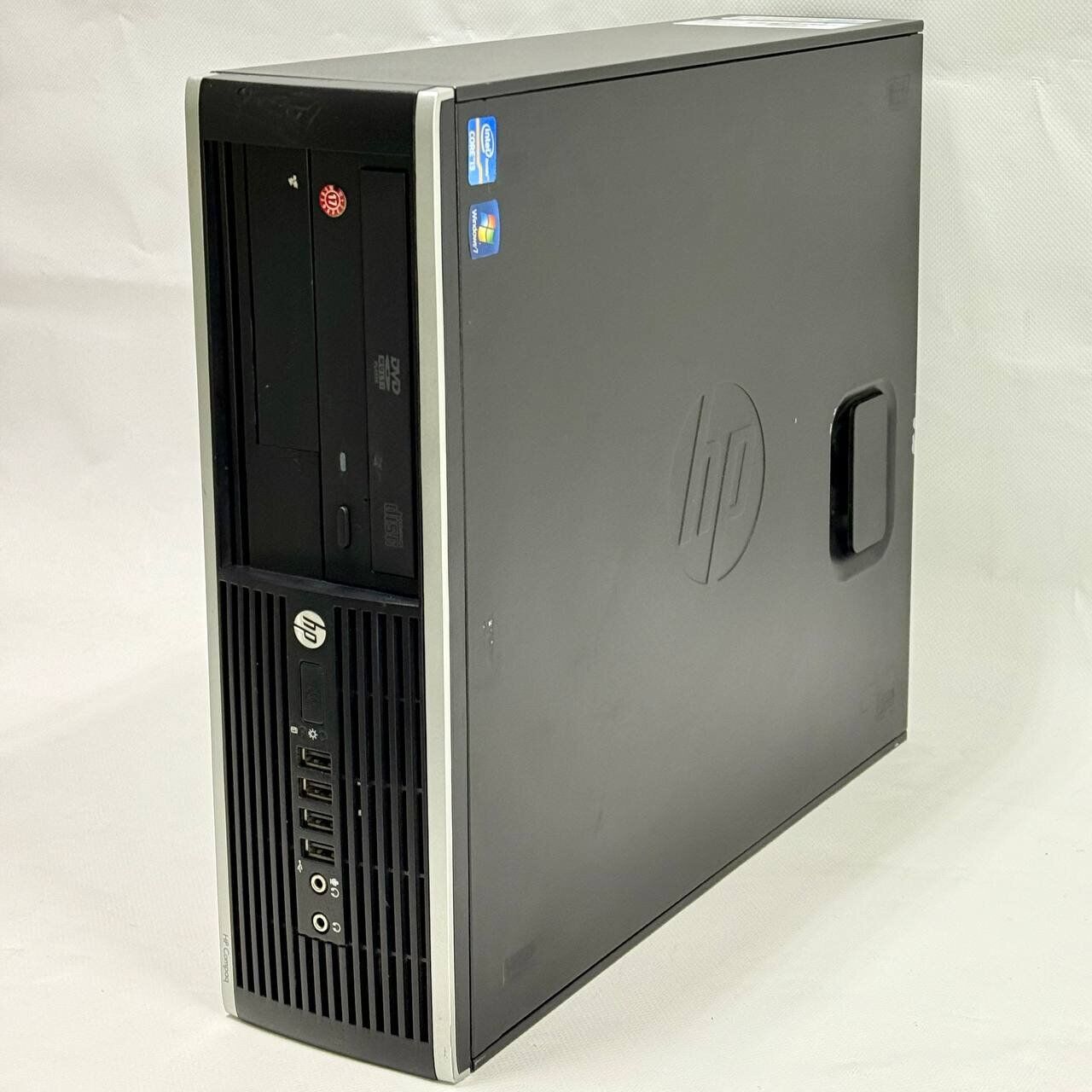 Комп'ютер HP Compaq Elite 8300 SFF / Intel Core i3-3220 (2 (4) ядра по 3.3 GHz) / 8 GB DDR3 / 120 SSD + 500 GB HDD / Intel HD Graphics 2500 / DVD-ROM + Нові клавіатура та мишка - Зображення 4