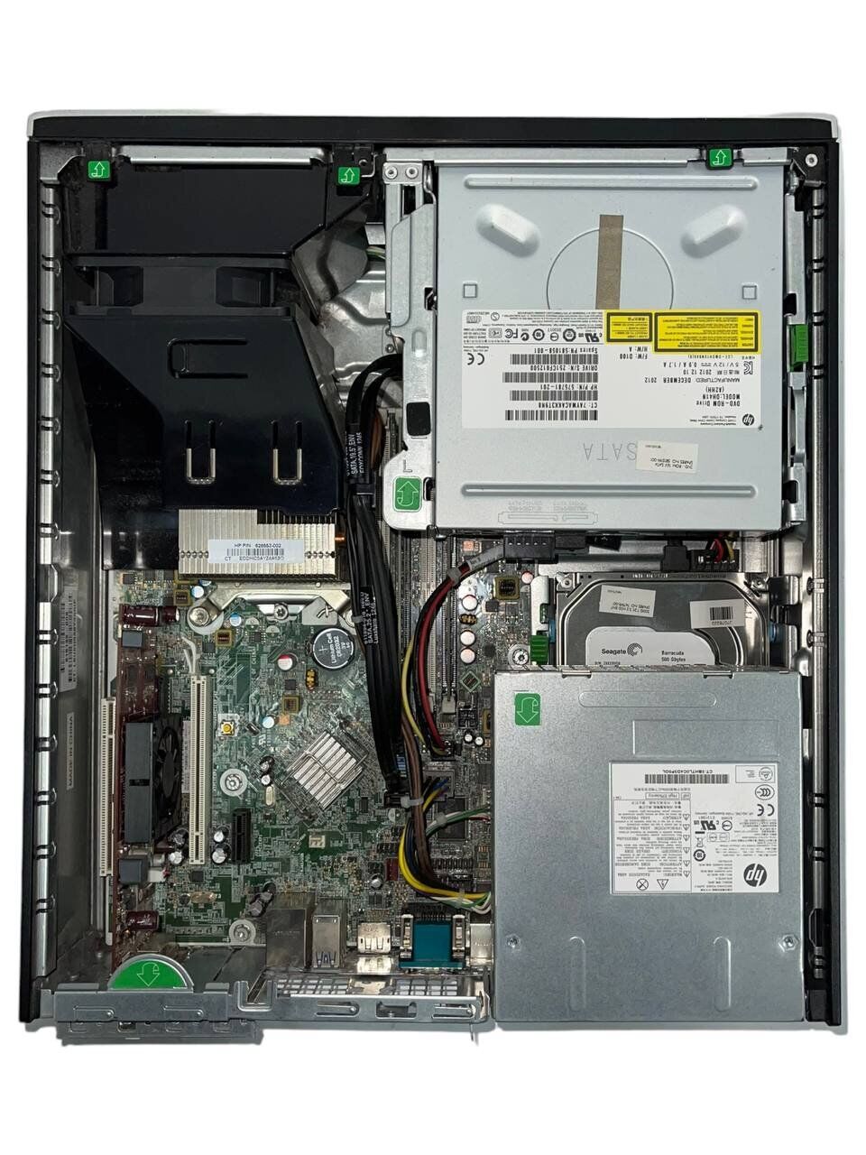 Комп'ютер HP Compaq Elite 8300 SFF / Intel Xeon E3-1220 v2 (4 ядра по 3.1 - 3.5 GHz) / 8 GB DDR3 / 500 GB HDD / AMD Radeon HD 5450, 512 MB GDDR2, 64-bit / DVI - Зображення 3